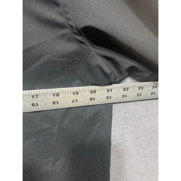 Zara Men Dress Preppy Stretch Button Down Shirt Black Size Large NWT - Picture 9 of 13